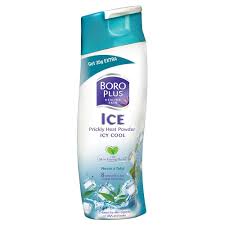 Boro Plus Prickly Heat Powder Icy Cool 150g+50g Extra