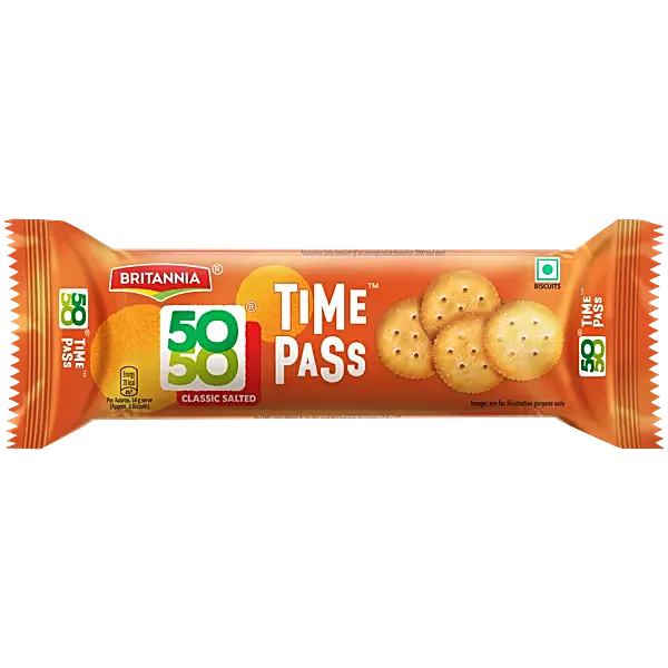 Britannia 50 50 Time Pass SALTED 63.5g