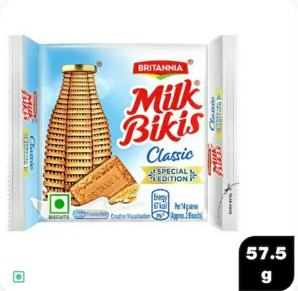 Britannia Milk Bikis CLASSIC Biscuit 57.5g