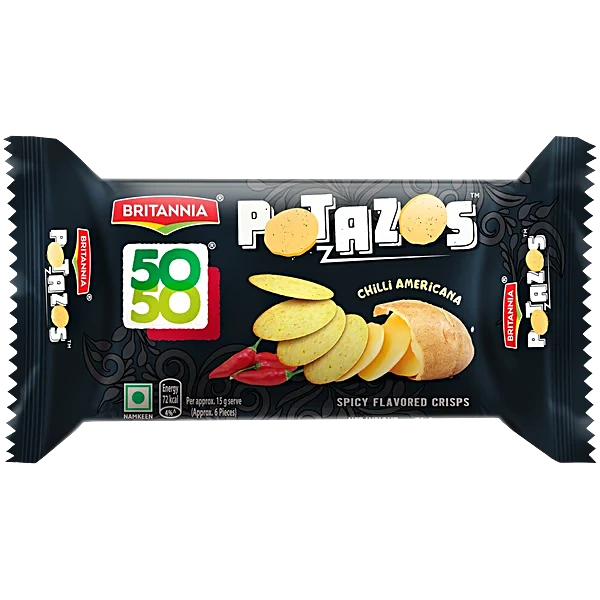 Britannia Potazos Chilli Americana Biscuit 24g