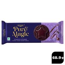 Britannia Pure Magic Choco Stars Cookie 68.9g