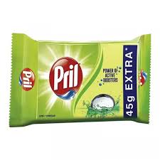 Pril Lime + Vineger Dishwash Bar 125g