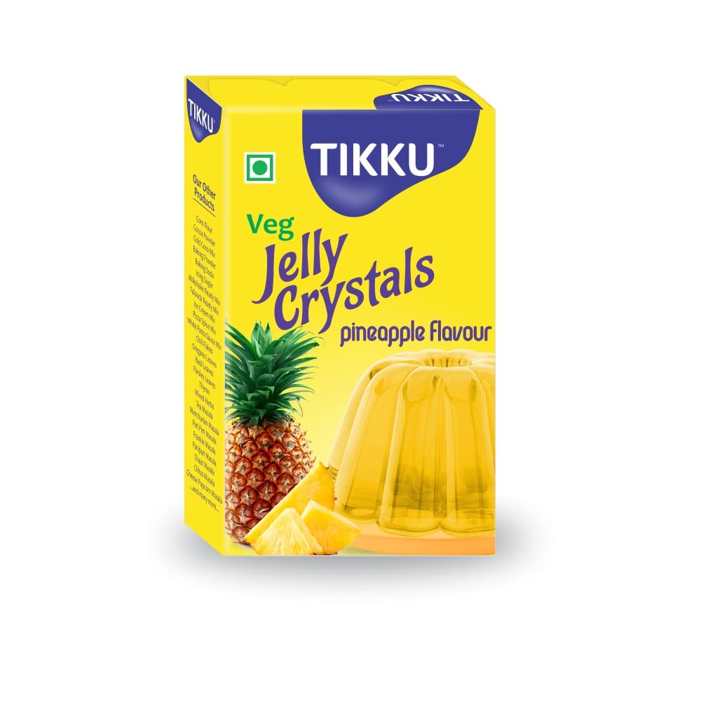 Tikku Jelly Crystal Pineapple Flavour 100g